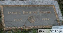 Janice Brokaw Porter