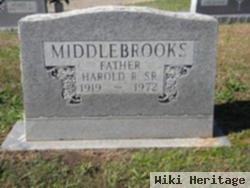 Harold Rex Middlebrooks, Sr