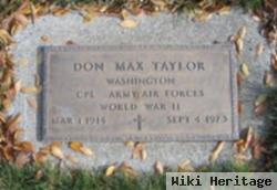 Don Max Taylor