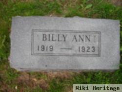 Billy Ann Snodgrass