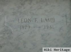 Leon F Lamb