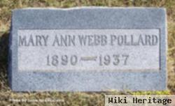 Mary Ann Webb Pollard