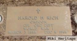 Harold Harris Rich