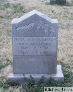 Vesta Ann Thompson Easter