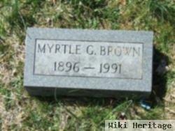 Myrtle G. Sharp Brown