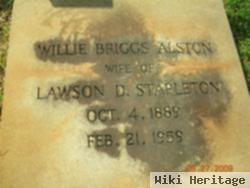 Willie Briggs Alston Stapleton