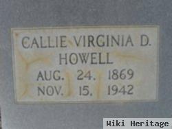 Callie Virginia Davidson Howell