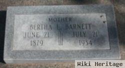 Bertha L Barnett