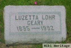 Luzetta Lohr Geary