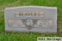 Ralph E Beavers