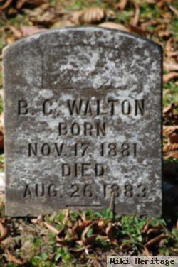 Bernard C Walton