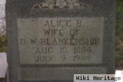 Alice Beulah Jones Blankenship