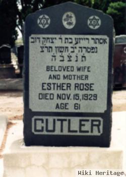 Esther Rose Tsibulevsky Cutler