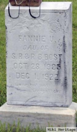 Fannie Unice Bost