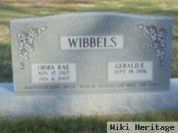 Orma Rae Lutz Wibbels