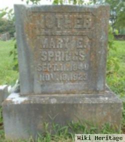 Mary Elizabeth Cate Spriggs