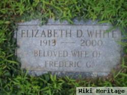 Elizabeth D White