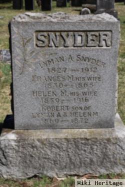 Helen "ellen" Leaning Snyder