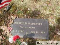 Joseph D Mcdevitt