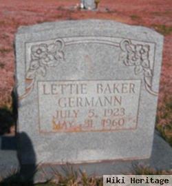 Lettie Baker Germann