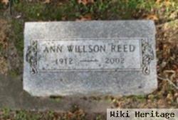 Ann Willson Reed