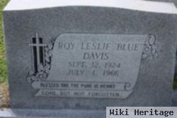 Roy Leslie "blue" Davis