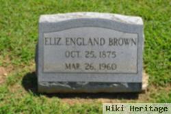 Elizabeth England Brown