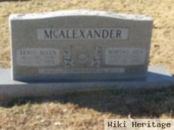 Lewis Allen Mcalexander