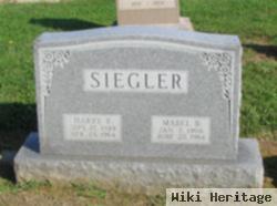 Mabel B Siegler