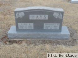 Effie B Keller Hays