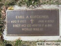 Earl A Kleckner