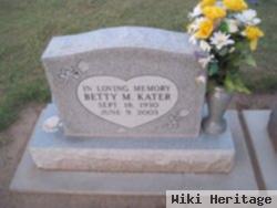 Betty M. Ahlgrim Kater