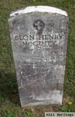 Blon Henry Mcginty