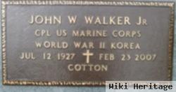 John W. "cotton" Walker, Jr