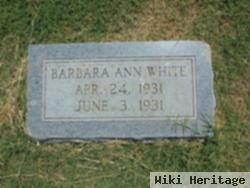 Barbara Ann White