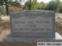 Bertha Mae Watson Cook