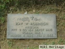 Pvt Ray W. Robinson