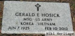 Gerald Elbert Hosick