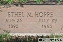 Ethel M. Hoppe