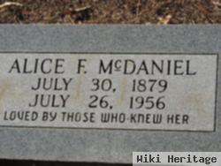 Alice F. Mcdaniel