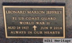 Leonard Marion Jeffrey