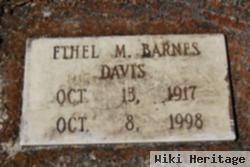 Ethel M. Barnes Davis