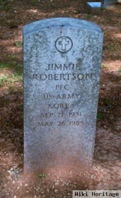 Pfc Jimmie Robertson