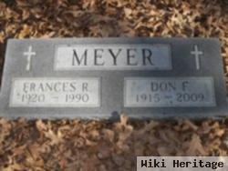 Frances R Meyer