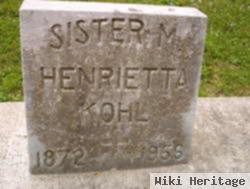 Sr Henrietta Kohl