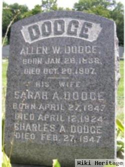 Sarah Anne Poole Dodge