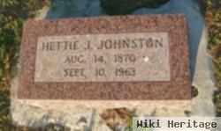 Hettie J. Johnston