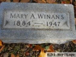 Mary A Winans