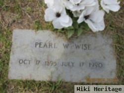 Pearl Wannamaker Wise