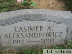 Casimer A Aleksandrowicz